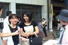 Published on 8/27/2002 日本学员在奈良展开营救金子容子的签名活动（图）
