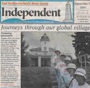 Published on 10/19/2001 加拿大独立报：地球村之旅-法轮功成员在反对中国迫害的抗争中寻求支持