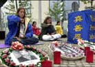 Published on 8/31/2001 Falun Gong appealing in front of Germany Ministry of Foreign Affairs  