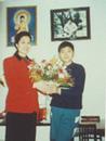 Published on 6/28/2001 Spouse of United Nation’s Martyr, Guangzhou Falun Dafa practitioner Han Yuejuan was illegally detained.