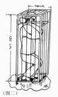 Published on 6/10/2004 Brutal Torture Methods Used on Falun Dafa Practitioners at the Changlinzi Forced Labor Camp in Harbin City, Heilongjiang Province (Illustrations). This iron cage at the Changlinzi Forced Labor Camp is about 1.5 meters tall, 70 centimeters in width and about 1 meter in length. A person is unable to stand up straight. He must bend his back and lower his head. The police guards handcuff the practitioner’s hands to the top of the iron cage; therefore the practitioner can neither stand straight up nor squat down. One can only do a half squat. It does not take long for the muscles to be stressed and sore in this excruciatingly position. The practitioner is handcuffed and held in this position 24 hours a day. 