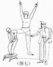 Published on 6/10/2004 Brutal Torture Methods Used on Falun Dafa Practitioners at the Changlinzi Forced Labor Camp in Harbin City, Heilongjiang Province (Illustrations). Hanging up the practitioner and then using needles to stab their feet