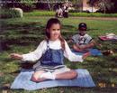 Young Practitioner  in Meditation