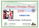 Published on 2/16/2004 新西兰奥克兰法轮功学员潘牧圣诞游行再获一等奖（图）
