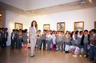 法轮功学员在土耳其安卡拉著名“时代艺术中心”举办了“法轮大法真善忍国际画展”