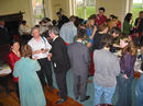 赵明归来庆祝会暨答谢会在都柏林三圣大学举行，爱尔兰“法轮功之友”正式成立  爱尔兰 2002-5-9  