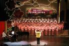 Published on 3/22/2004 On the evening of March 5, 2004, the "Tianyin Chorus," consisting of more than 40 Taiwan Falun Gong practitioners and soprano Ms. Zhang Jiahui, were invited to perform in the "Leading Musician&rsquo;s Concert" sponsored by "Renaissance Coalition." Their exquisite harmony moved people&rsquo;s hearts. The lyrics also greatly inspired the audience.