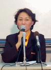 法轮功学员金子容子在东京召开记者招待会, 诉说在中国所受迫害 2003-12-22