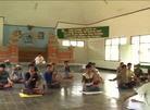 印尼法轮功学员在巴厘岛帮利监狱教练法轮功，帮助犯人改邪归正 2003-11-21