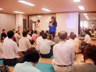 Published on 7/29/2004 On July 24,2004,the Korean Falun Dafa Association was invited by the Korean Spiritual Science Association,Seoul Branch to hold a three-hour Falun Dafa Introductory Session at the Spiritual Science Culture Institute.