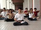 Published on 5/23/2004 Every second Sunday of May is Mother&rsquo;s Day and people enjoy the warm, tender moments of the festival. This year on May 9,2004, Mother&rsquo;s Day meant even more for practitioners of the Falun Dafa Club of Sun Yat-Sen University, in Kaohsiung, Taiwan. A six-day Falun Dafa Week series of events began on May 9. On the first day, at the Municipal Culture Center, the club members, together with more than 4,000 fellow practitioners from all over Taiwan, celebrated the 12th anniversary of Falun Dafa&rsquo;s public introduction. They also set up booths with other young students throughout Taiwan to display the grand occasion of the wide spread of Falun Dafa in major universities. This large-scale event opened the celebration of Falun Dafa Week.
