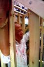 法轮功学员在纽约举办酷刑展, 揭露法轮功学员在中国遭受江氏集团恐怖暴行的残害 2004-08-14