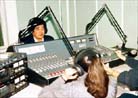 Published on 1/1994 Mr. Li recording a Falun Gong broadcast program in Tianjin Radio Station