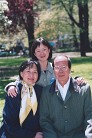 Practitioner Ying Chen and her parents