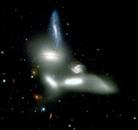Published on 12/16/2002 Hubble captures a new star system in the process of disintegration. It could last for dozens of billions of years.