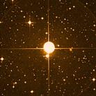 Published on 1/29/2003 HD 47536: The most massive star found so far with a known planet.The planet orbiting HD 47536 has a mass of about 5 to 20 times that of Jupiter. Its orbit is approximately 300 million kilometers in radius (roughly twice the distance from Earth to the sun), and it takes 712 days to orbit the star, somewhat less than two Earth years. 