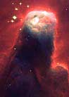 法新社图片：美国宇航局发布、最新拍摄到的圆锥状星云图片，科学家相信这气柱将会孕育新星