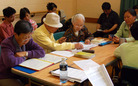 Practitioners from New Zealand hold group study and cultivation experience sharing meeting on January 1, 2006.