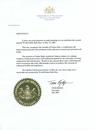 Governor of Pennsylvania Send Greetings to World Falun Dafa Day May 13, 2001