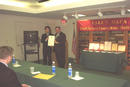 Published on 4/9/2002 Government officials in Morris County, New Jersey issued proclaimations in honor of Falun Dafa Week, April 7, 2002.
