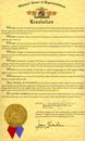 密苏里州众议院发布“法轮大法”褒奖状   美国 密苏里州 2001-1-30
