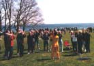 Published on 5/13/2000 Instructing Falun Dafa exercises.
