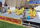 Published on 5/13/2001 Demonstration of Dafa exercises.